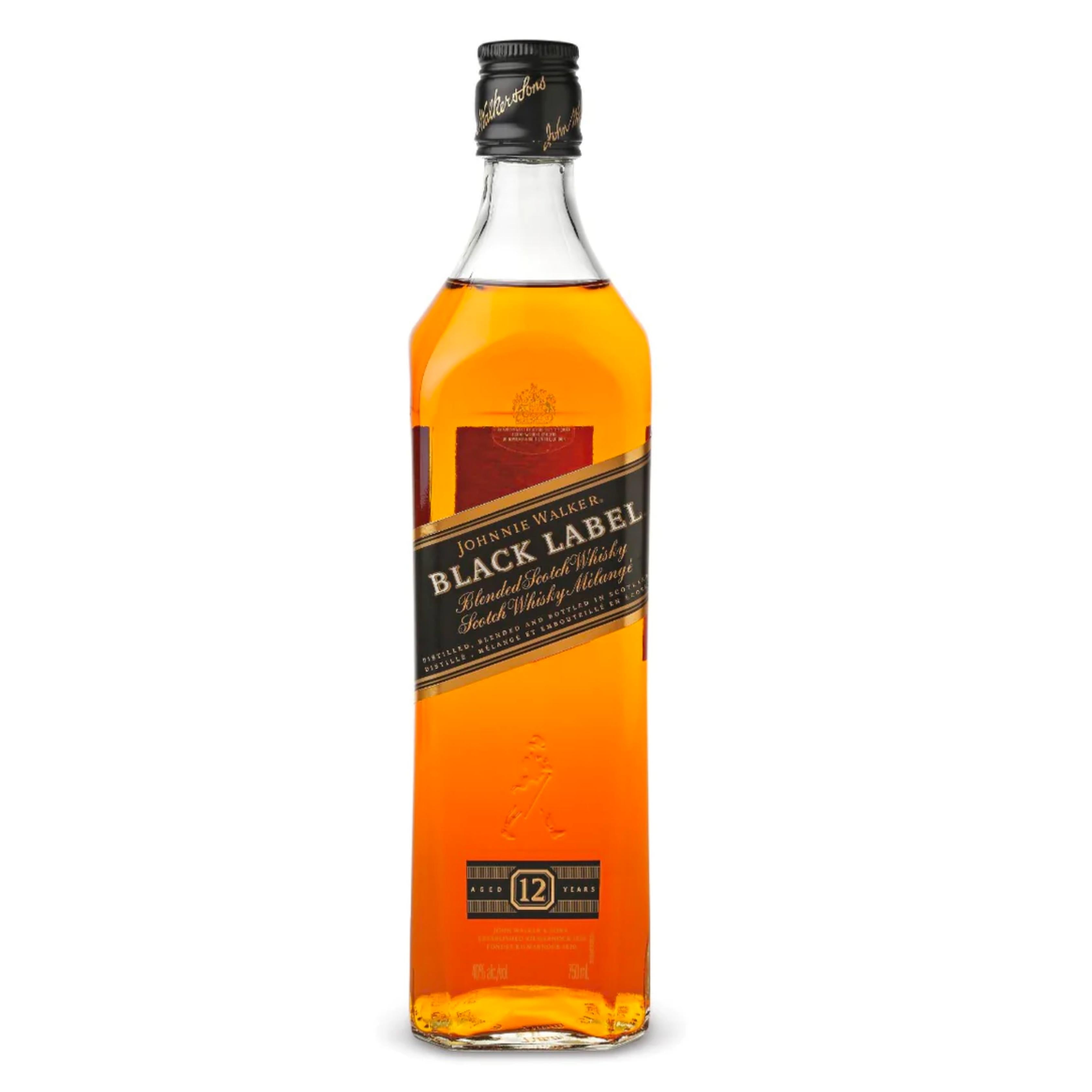 古酒 Johnnie Walker BLACK LABEL 2本-