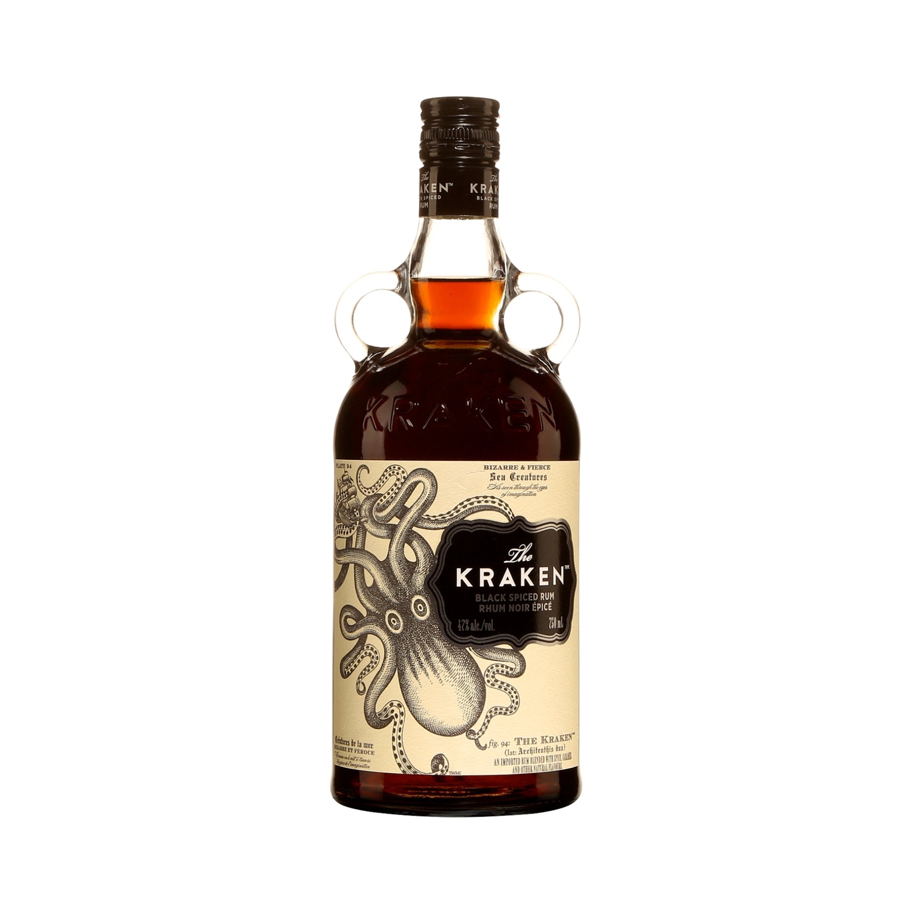 The Kraken Black Spiced Rum 1.75L (Full Case)