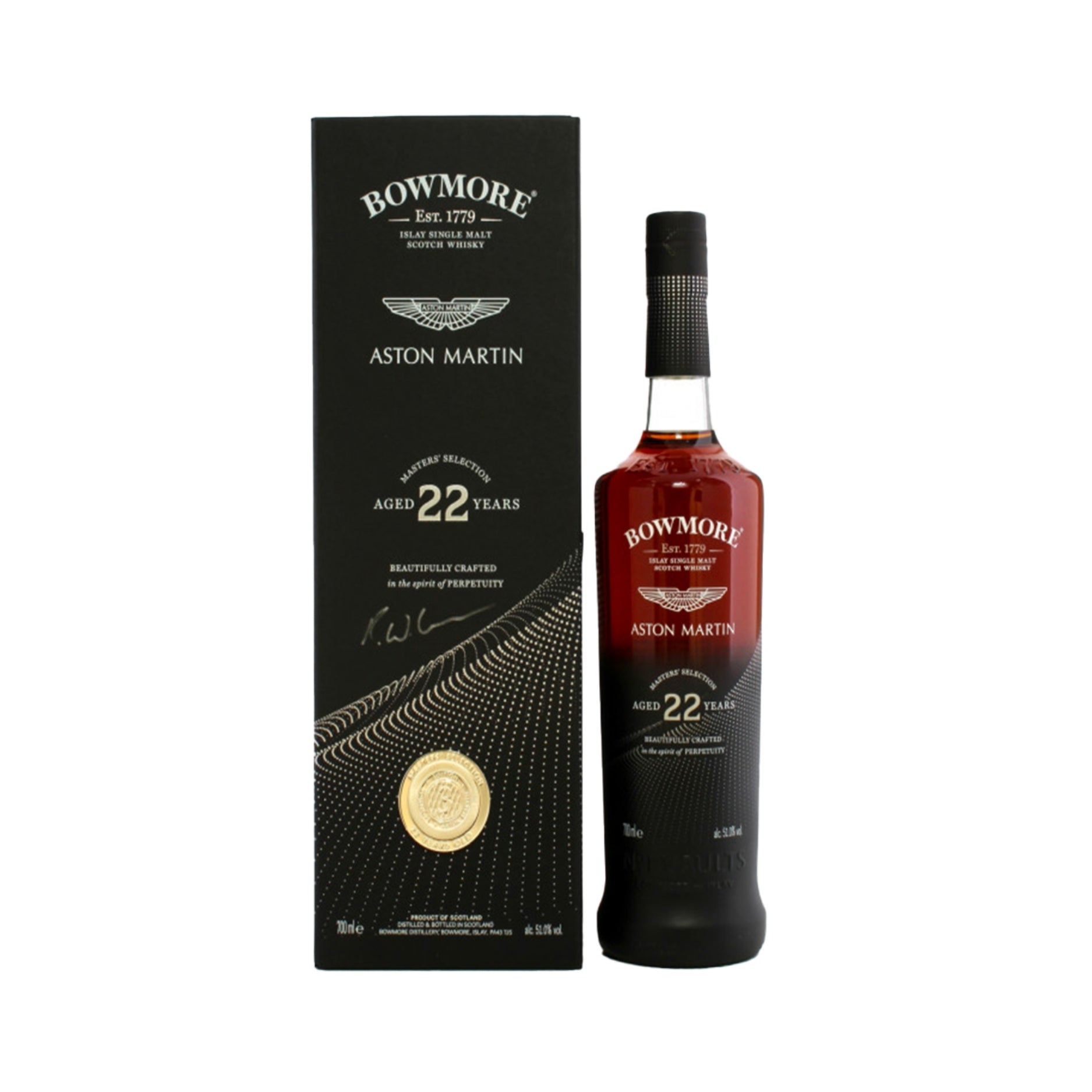 Bowmore Masters' Selection Aston Martin 22 Year Old Single Malt