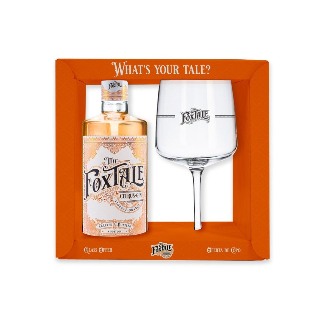 The Foxtale Citrus Gin With Glass