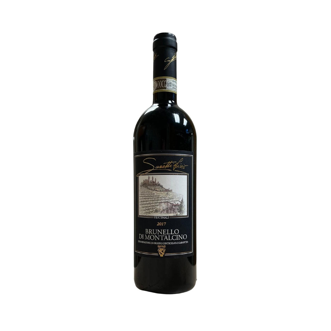 萨塞蒂布鲁奈罗蒙塔希诺红葡萄酒 Pertimali Brunello Di Montalcino 2017