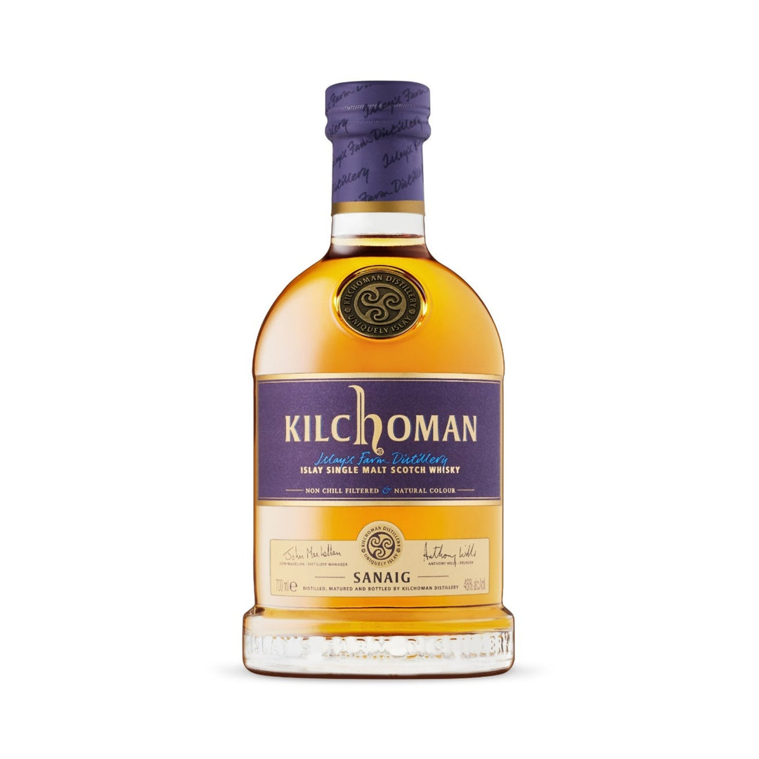 Kilchoman Sanaig Islay Single Malt Scotch Whisky (case of 6)