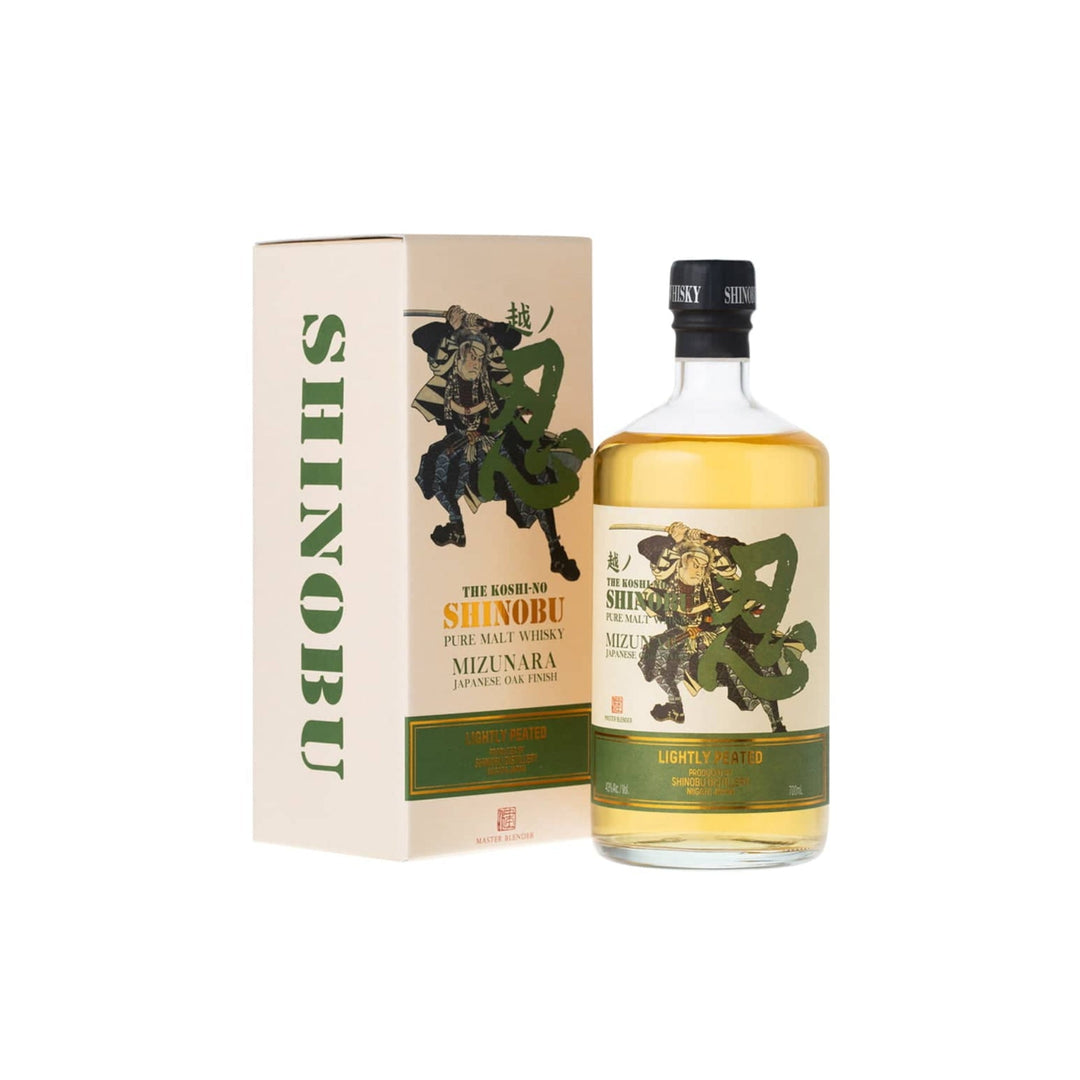 忍轻度培植水原橡木纯麦威士忌 Shinobu Distillery 'The Koshi-No Shinobu' Lightly Peated Mizunara Oak Pure Malt Whisky