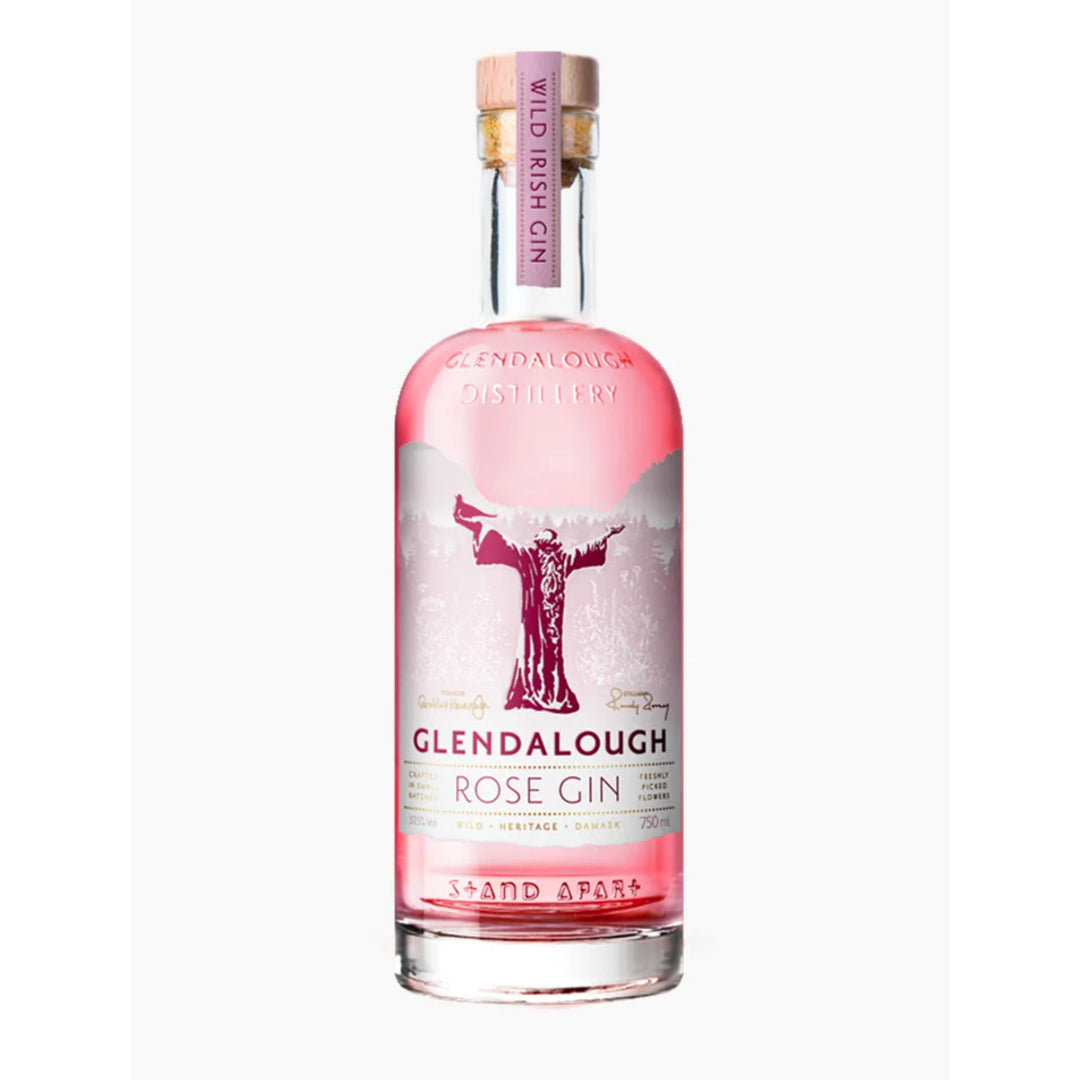 格兰达洛玫瑰金酒 Glendalough Wild Botanical Rose Gin