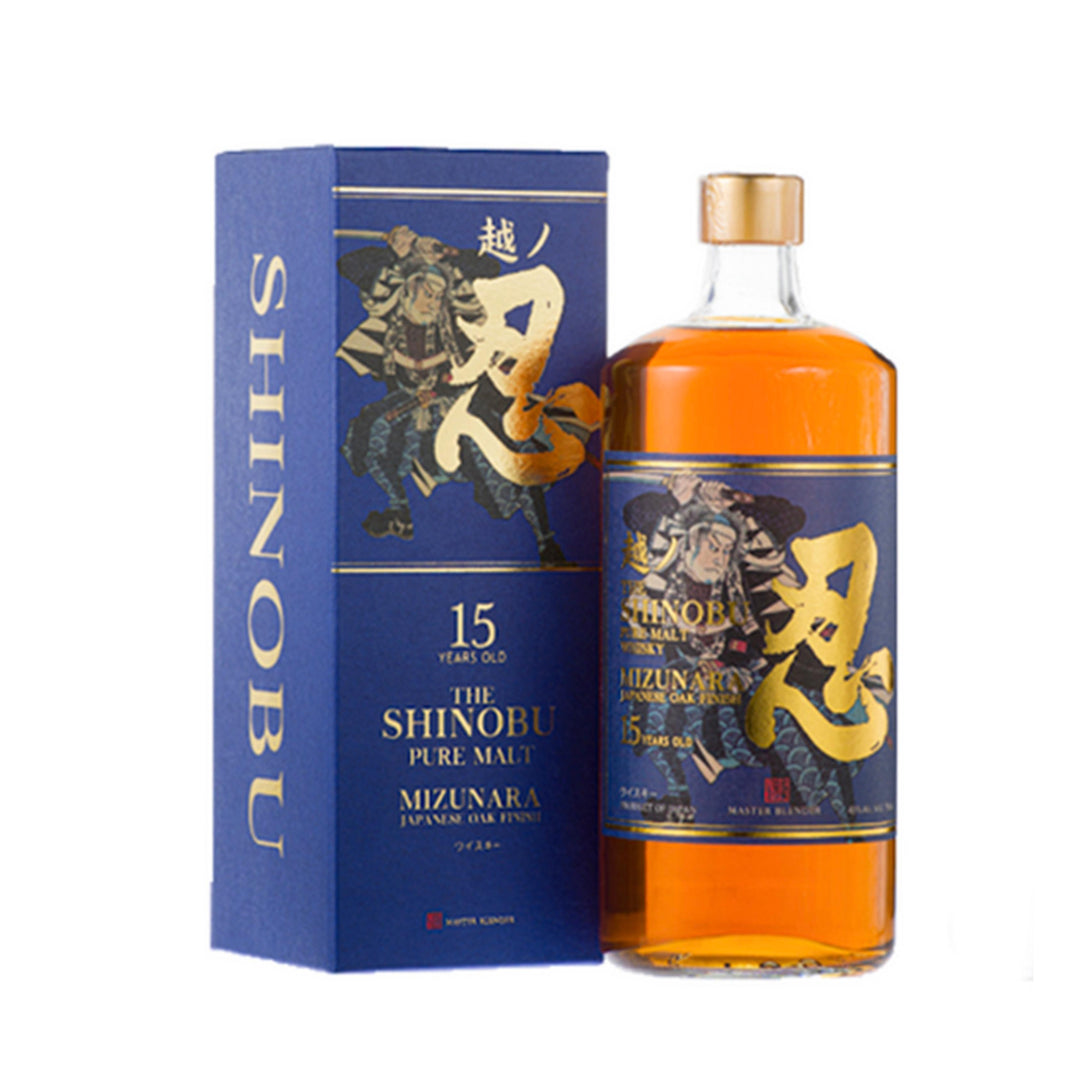 忍15年纯麦芽威士忌 Shinobu 15 Year Old Pure Malt Whisky