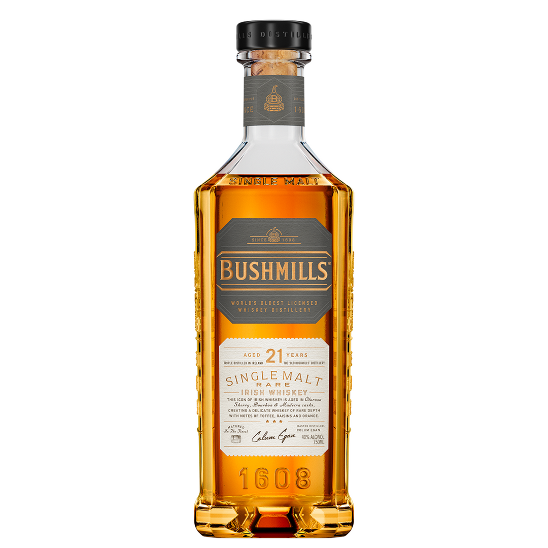 百世醇21年单一麦芽爱尔兰威士忌 Bushmills 21Yo Irish Whiskey