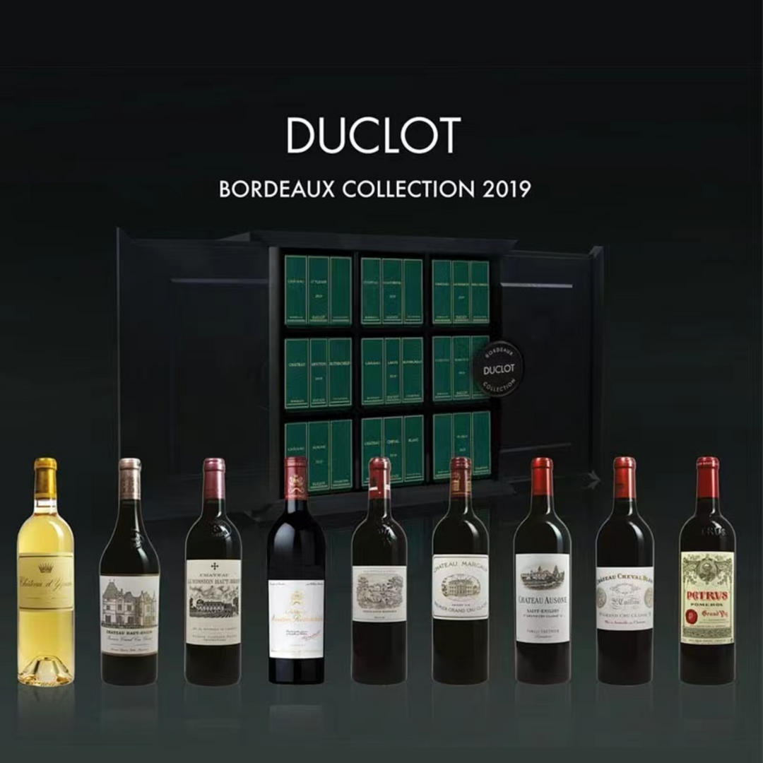 波尔多一级酒庄顶级套组 Duclot Collection Case 2019 (Lg) Pk