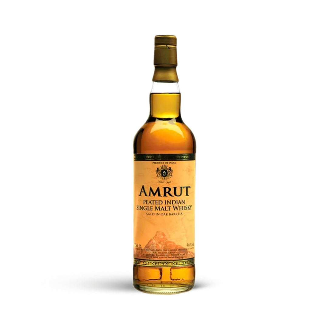 Amrut Peated Aged In Oak Barrels Single Malt Whisky (case of 6)