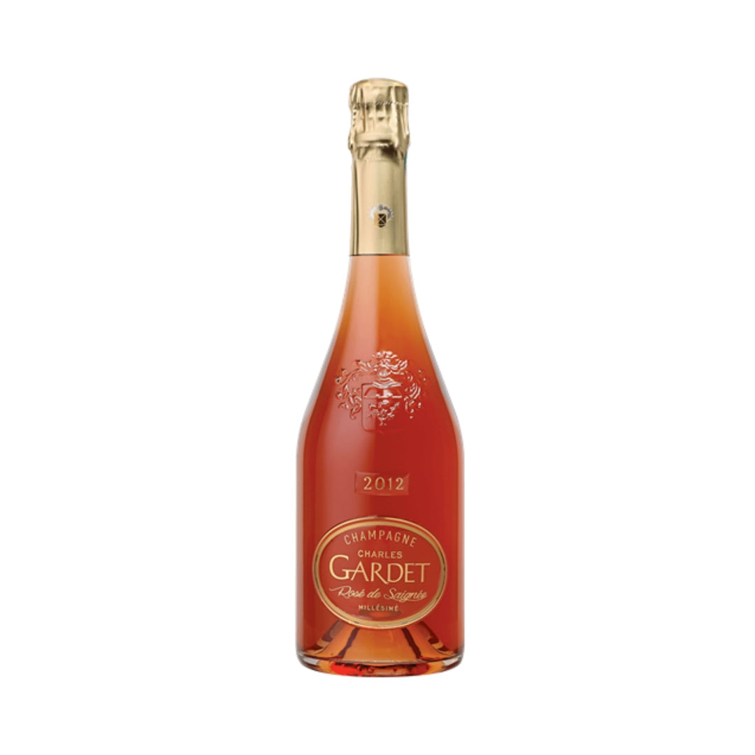 加德玫瑰桃红布鲁特一级葡萄园香槟 - 整箱