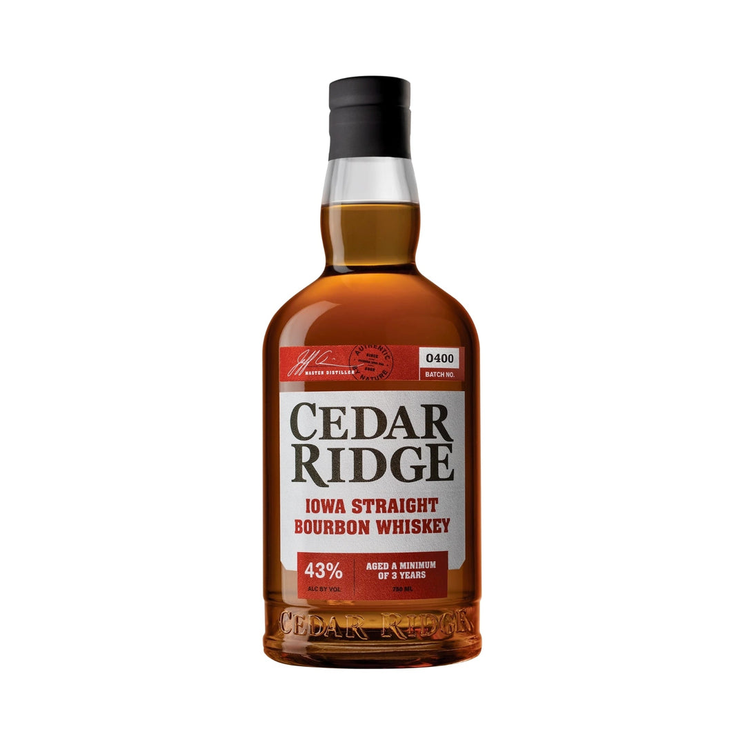 Cedar Ridge Distillery Straight Bourbon Whiskey (case of 6)