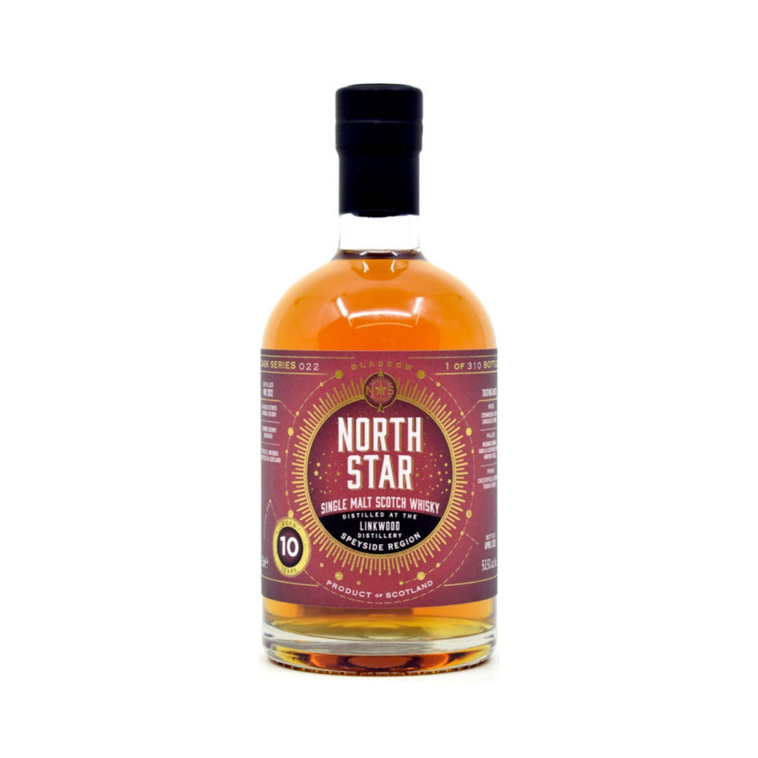 北极之星精选林克伍德10年单一麦芽苏格兰威士忌 - 整箱