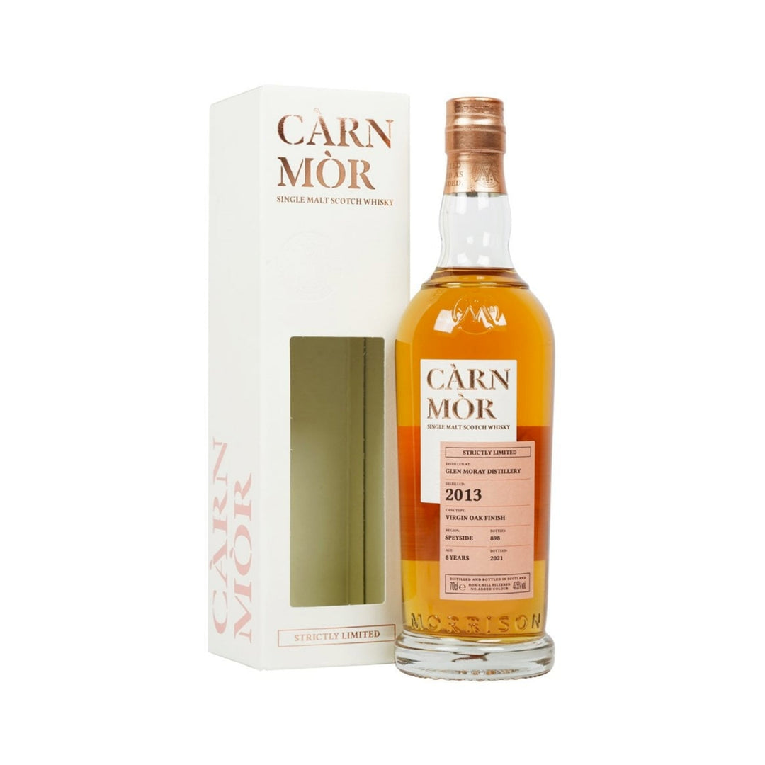 Carn Mor Strictly Limited Glen Moray 8 Year Old Single Malt Scotch Whisky (case of 6)