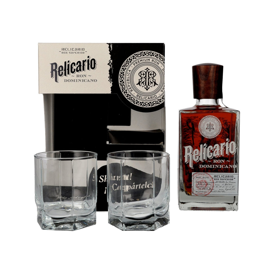 Relicario Superior Gift Pack W 2 Glasses