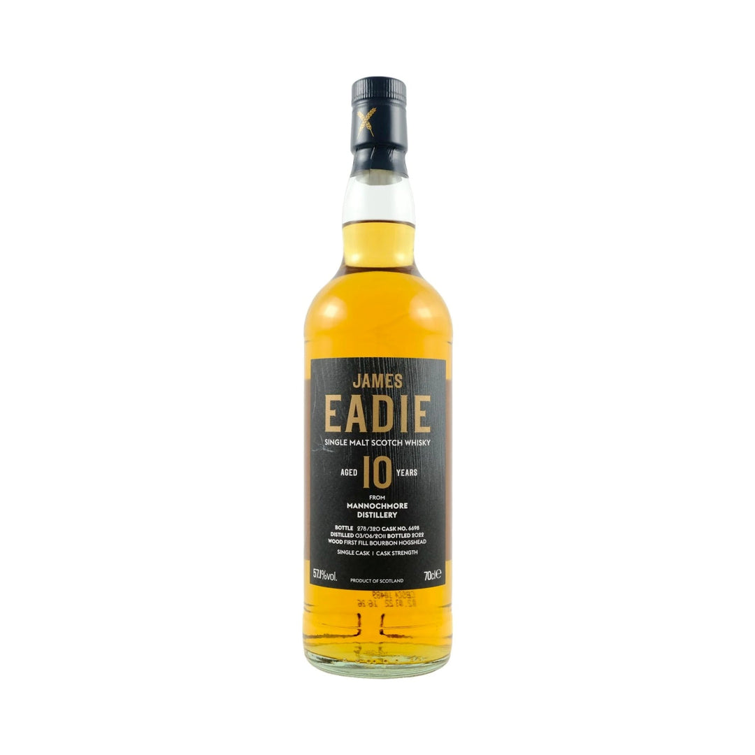 James Eadie Mannochmore 10 Year Old Single Malt Scotch Whisky (case of 6)