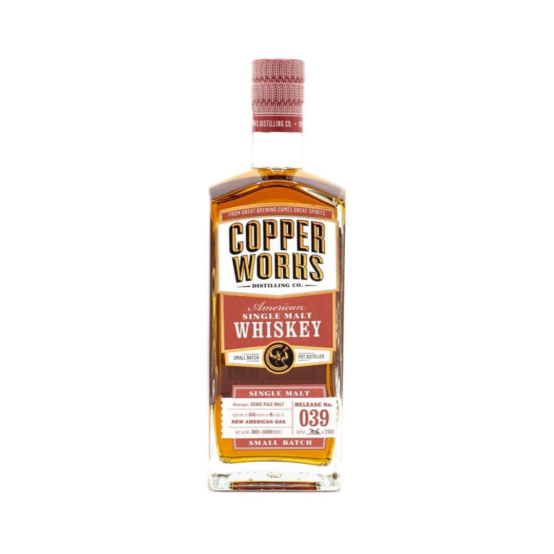 Copperworks American Single Malt Whiskey R39 (case of 6)