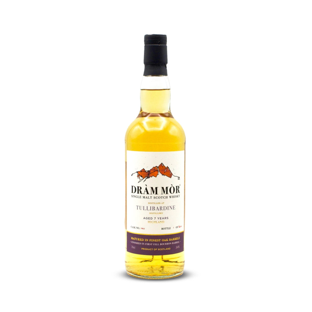德拉姆·摩尔 Tullibardine 7年 单一麦芽苏格兰威士忌 - 整箱