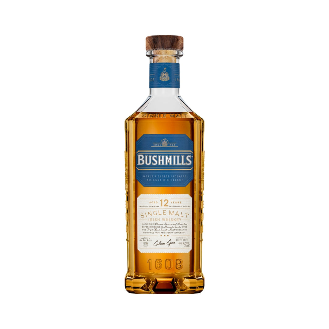 Bushmills 12 Year Old Single Malt Irish Whiskey