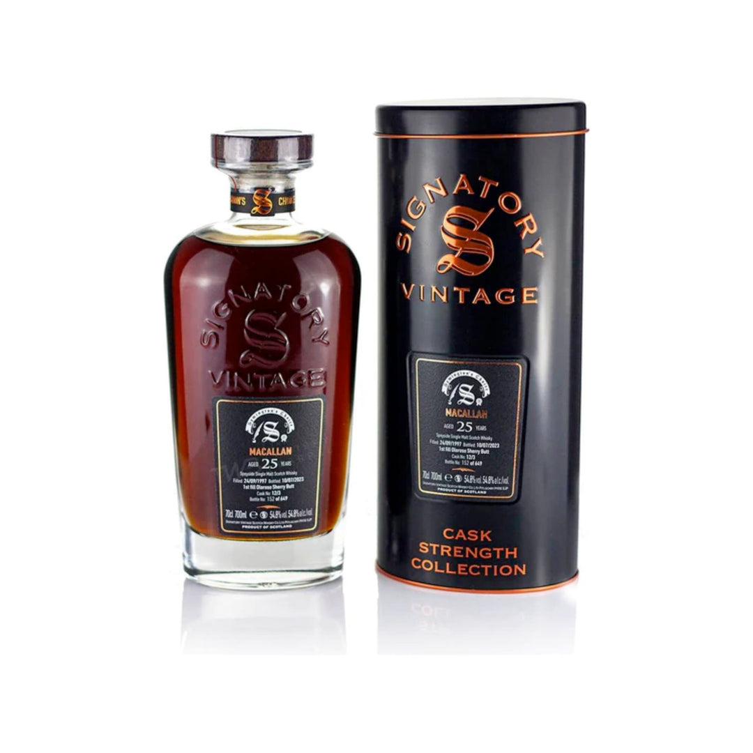 Signatory Vintage Macallan 25Yo Sherry 54.8%